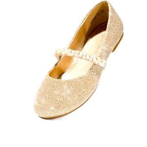 Kids gold shoes (new)